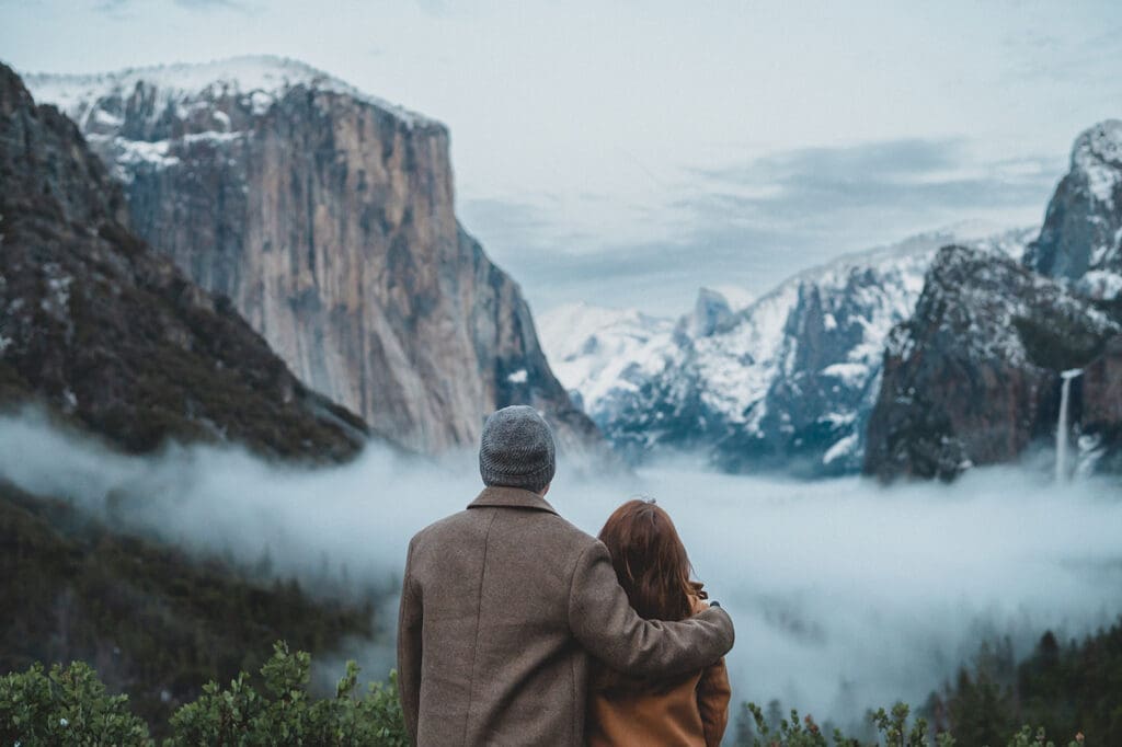 yosemite valley engagement