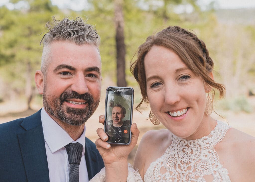 Including long distance friends in your wedding